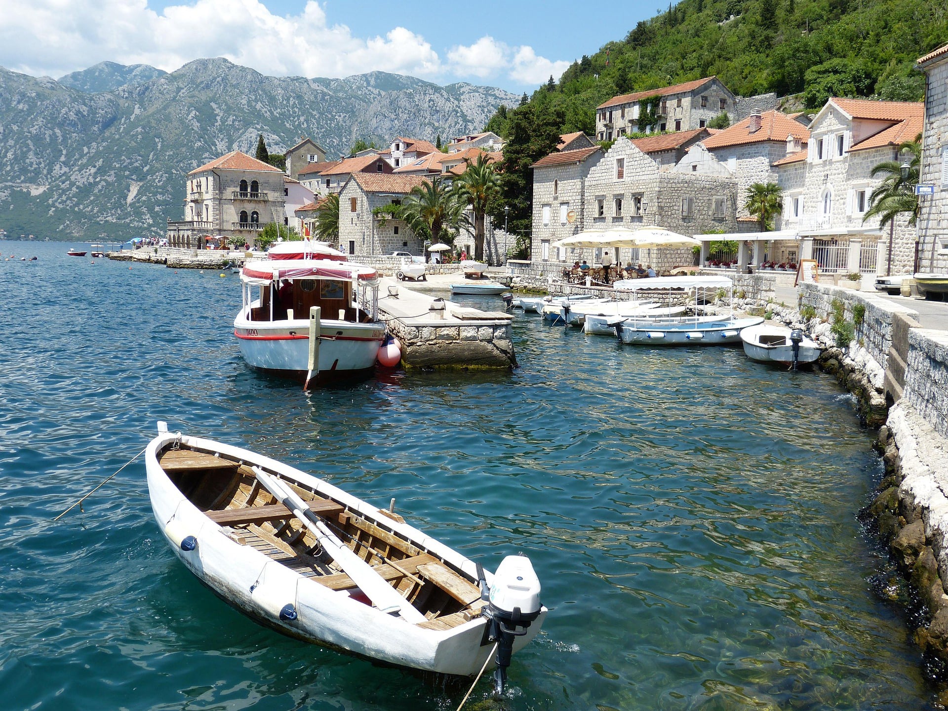 Kotor old town saat kulesi